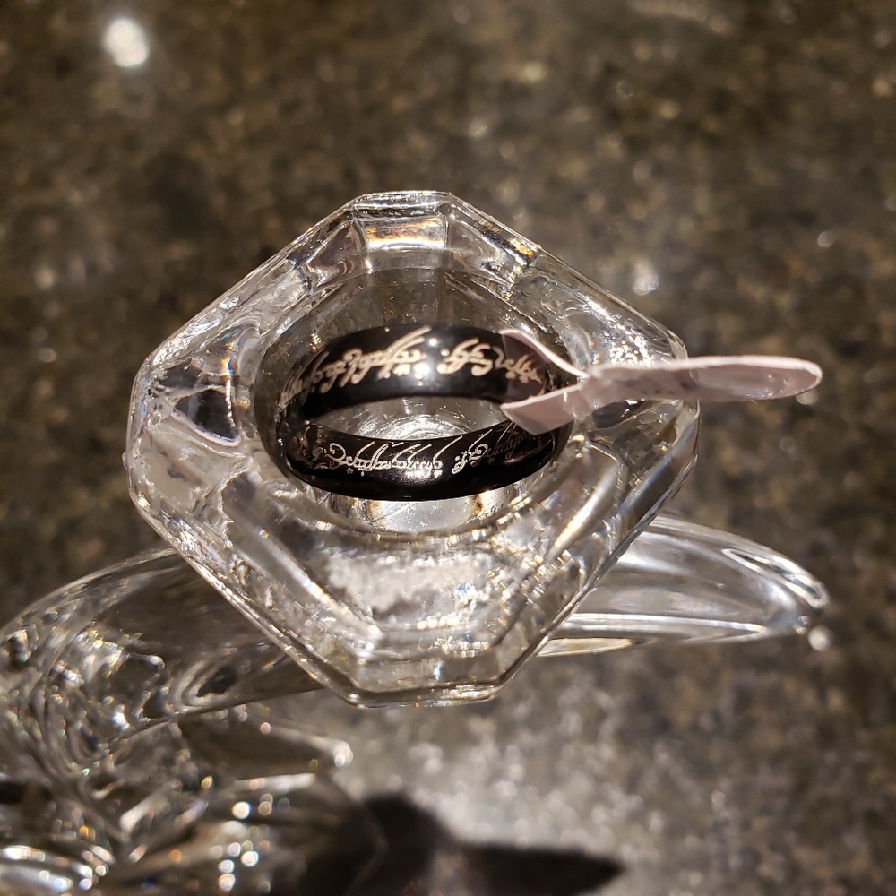 2/$25. Lord of the Rings Titanium ring.